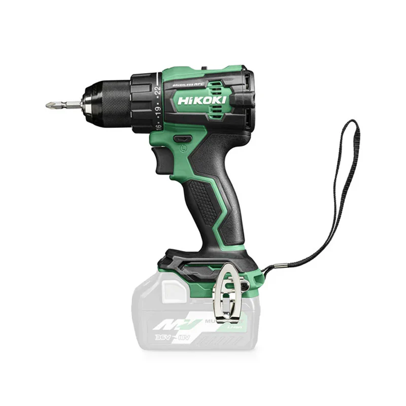 Pack 3 outils Hikoki Perceuse + perforateur + meuleuse 18V Brushless KCRT04 (DS18DE + DH1826DA + G1813DVE + 2 batteries 5 Ah + chargeur) - Image 5