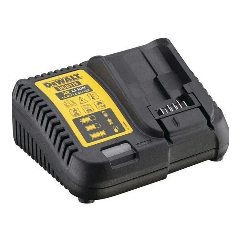 Pack 4 machines DEWALT DCK422P3 : perceuse (DCD796), visseuse à choc (DCF887), perforateur (DCH273) et meuleuse Ø125mm (DCG405) avec 2 coffrets Toughsystem et 3 batteries 5,0 Ah 18V - Image 7