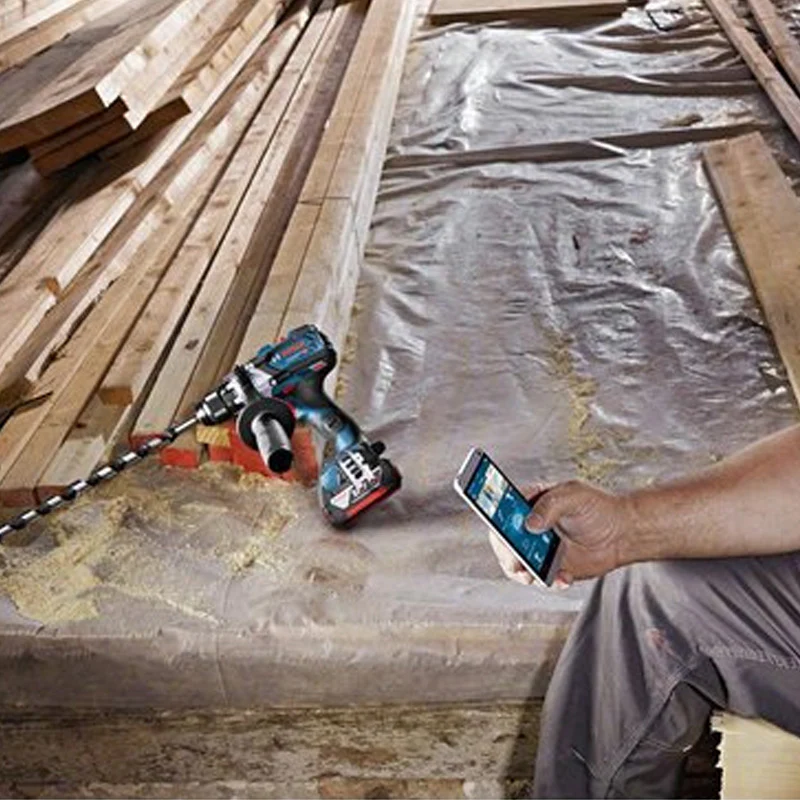 Pack 4 outils 18V BOSCH : GSR 18V-110C + GDX 18V-210C + GWS 18V-10 + GBH 18V-24C + 1 batterie 4,0 Ah (ProCORE) + 2 batteries 5,5 Ah (ProCORE) + GAL 1880CV (L) - Image 13