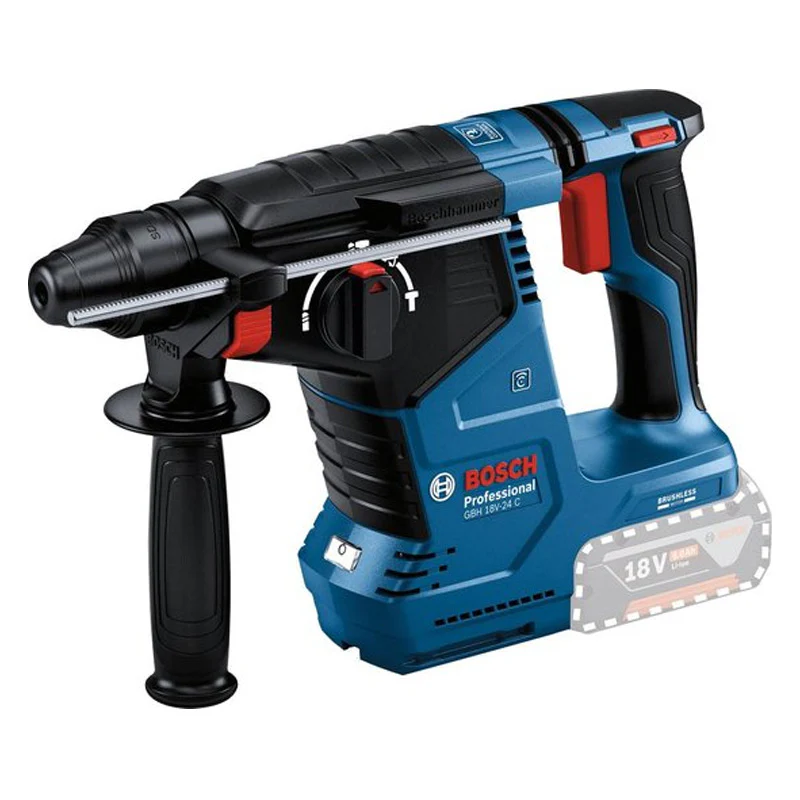 Pack 4 outils 18V BOSCH : GSR 18V-110C + GDX 18V-210C + GWS 18V-10 + GBH 18V-24C + 1 batterie 4,0 Ah (ProCORE) + 2 batteries 5,5 Ah (ProCORE) + GAL 1880CV (L) - Image 7