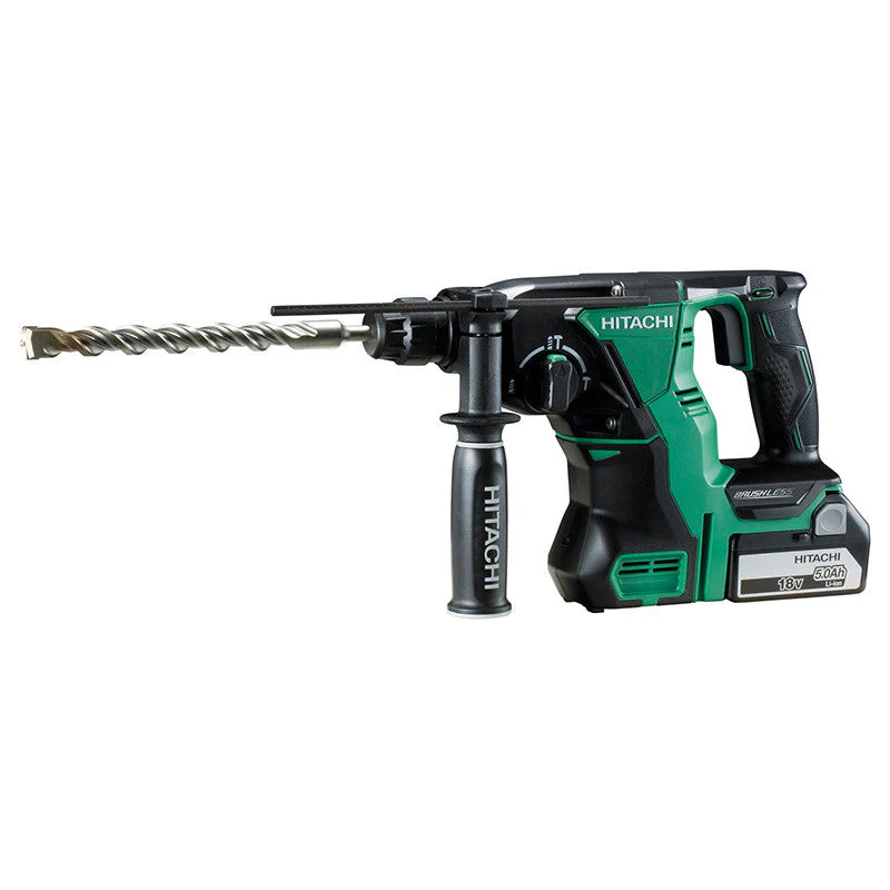 Pack 4 outils perforateur - perceuse - meuleuse & visseuse HIKOKI KC18DEWHZ + 3 x 5,0Ah & chargeur + sac de transport - Image 4