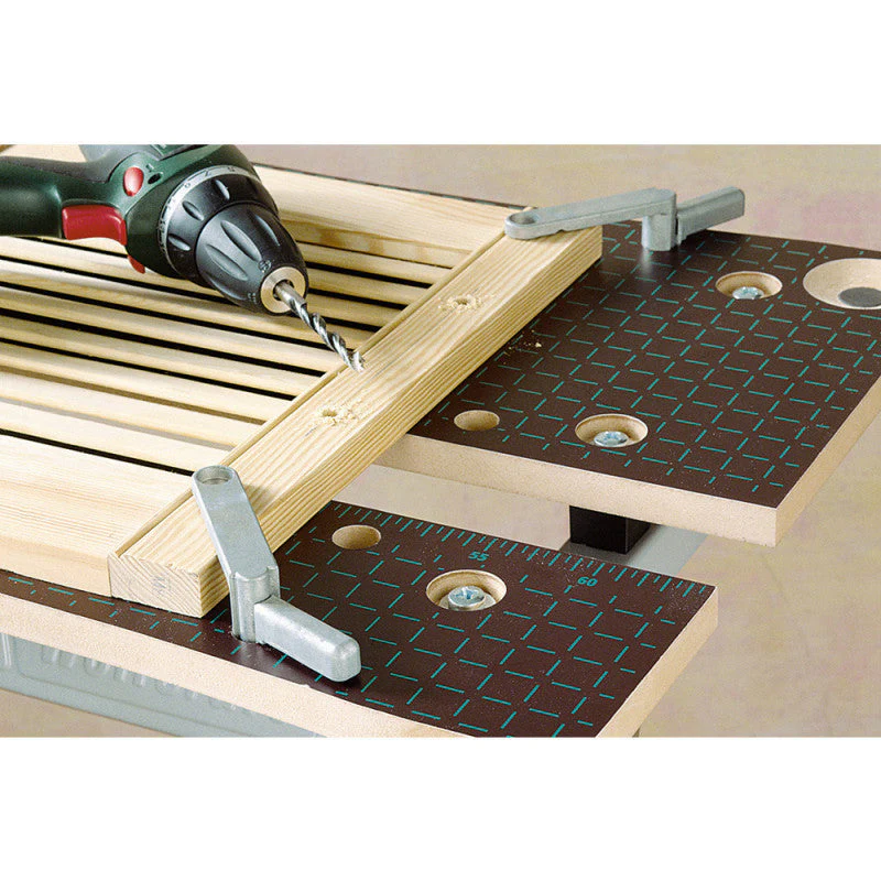 Pack de 2 valets de serrage rapide pour établi WOLFCRAFT 6176000 - Image 2