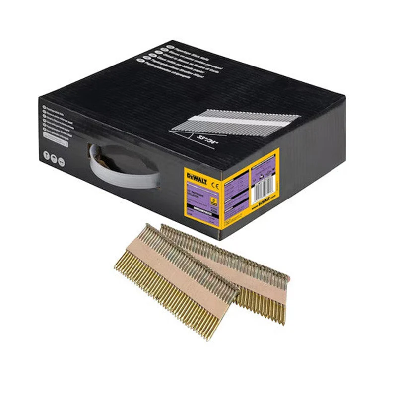 Pack de 2200 pointes crantées électro-zinguées 33° DEWALT DNPT28R - Image 2