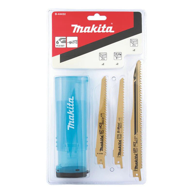 Pack de 6 lames bois pour scie récipro MAKITA B-44432 - Image 4