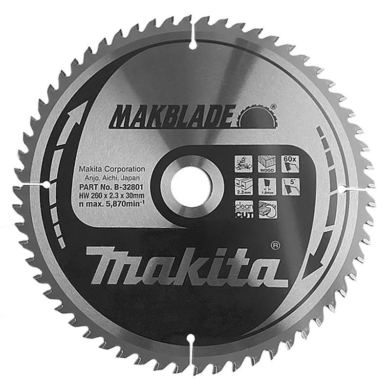 Pack scie à onglet et délignage LH1040 MAKITA + lame bois carbure B-32801 - Image 4