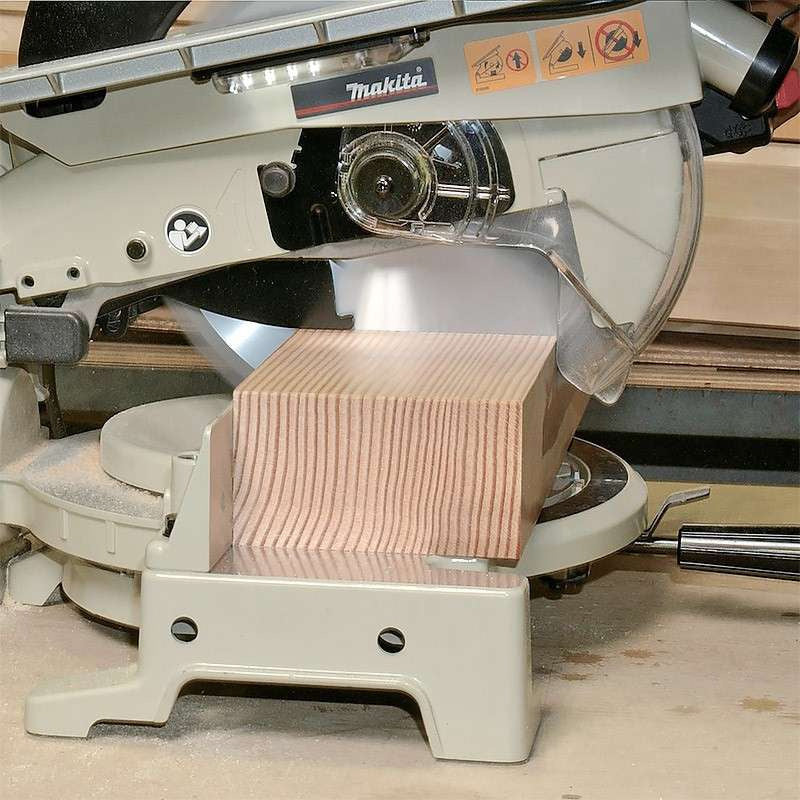 Pack scie à onglet et délignage LH1040 MAKITA + lame bois carbure B-32801 - Image 5