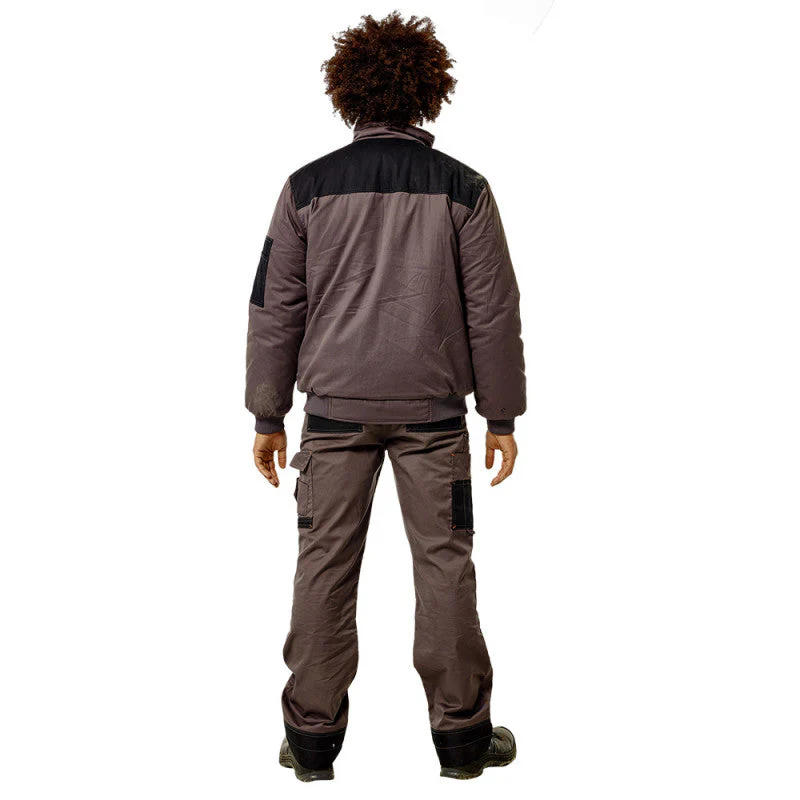 Pantalon de travail multipoches HEROCK Mars gris/noir - Image 6