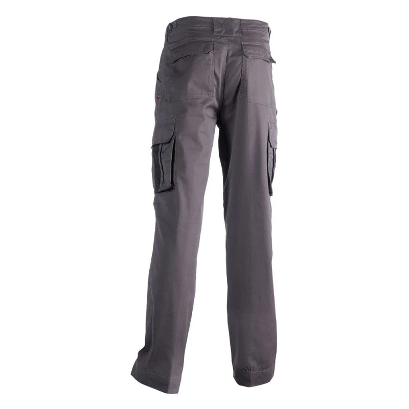 Pantalon de travail multipoches HEROCK Thor gris/noir - Image 2