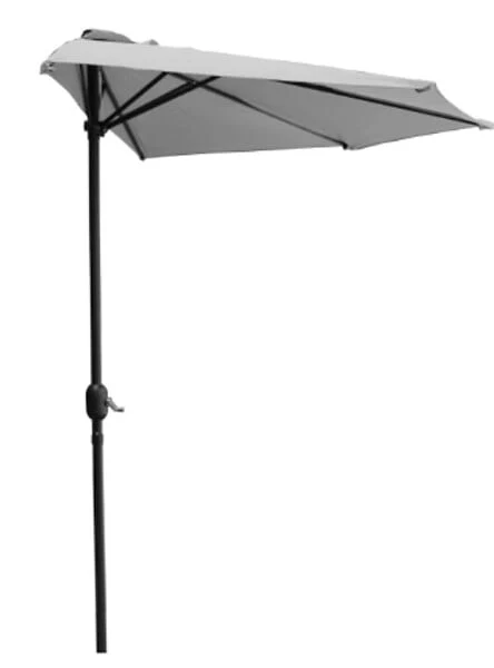 Parasol de balcon - Gris - 297x147x249cm - Image 2