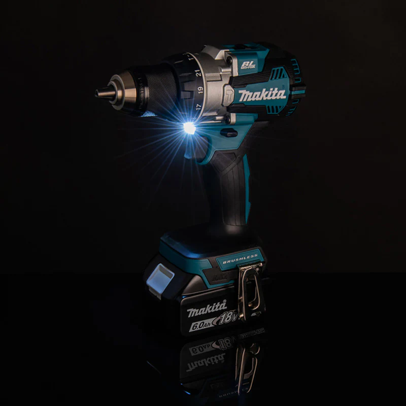 Perceuse à percussion Brushless 2x5Ah 18V LXT ® MAKITA DHP489RTJ en MAKPAC - Image 2
