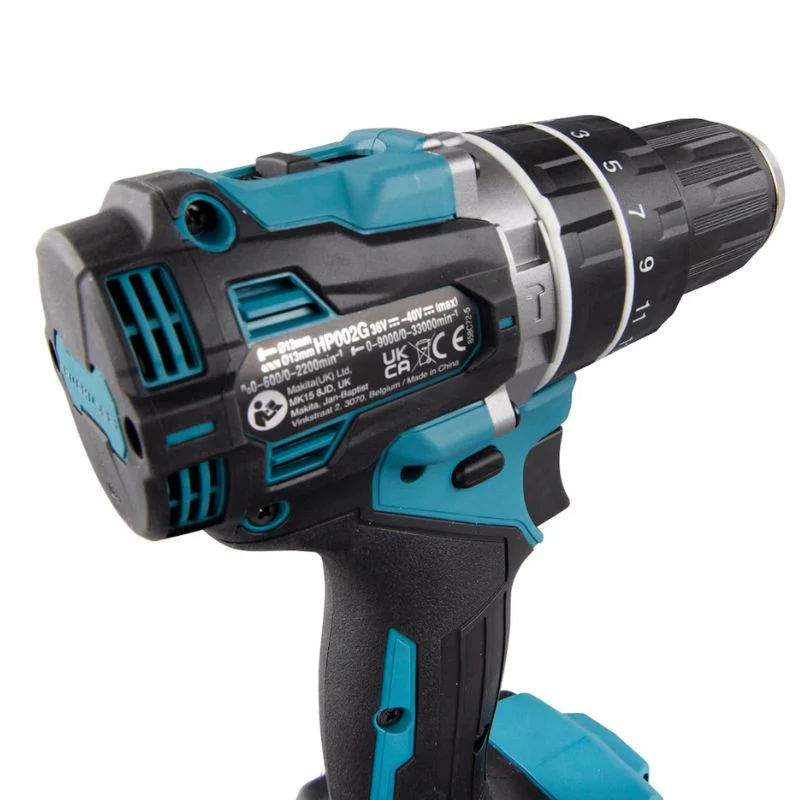 Perceuse-visseuse à percussion 40V max Li-ion 13 mm Brushless XGT MAKITA HP002GZ (vendu sans batterie) - Image 3