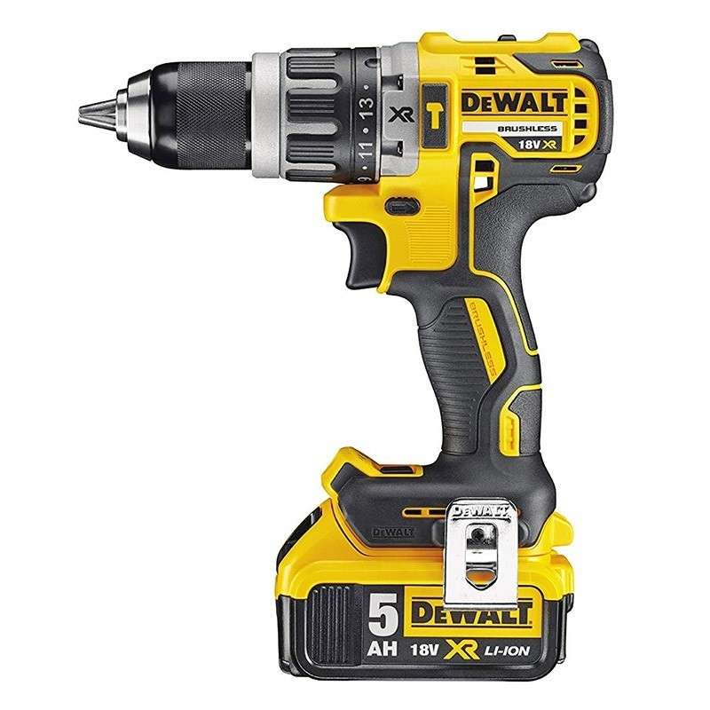 Perceuse-visseuse à percussion 18V DEWALT DCD796P1-QW Brushless avec coffret et 1 batterie 5,0 Ah - Image 2