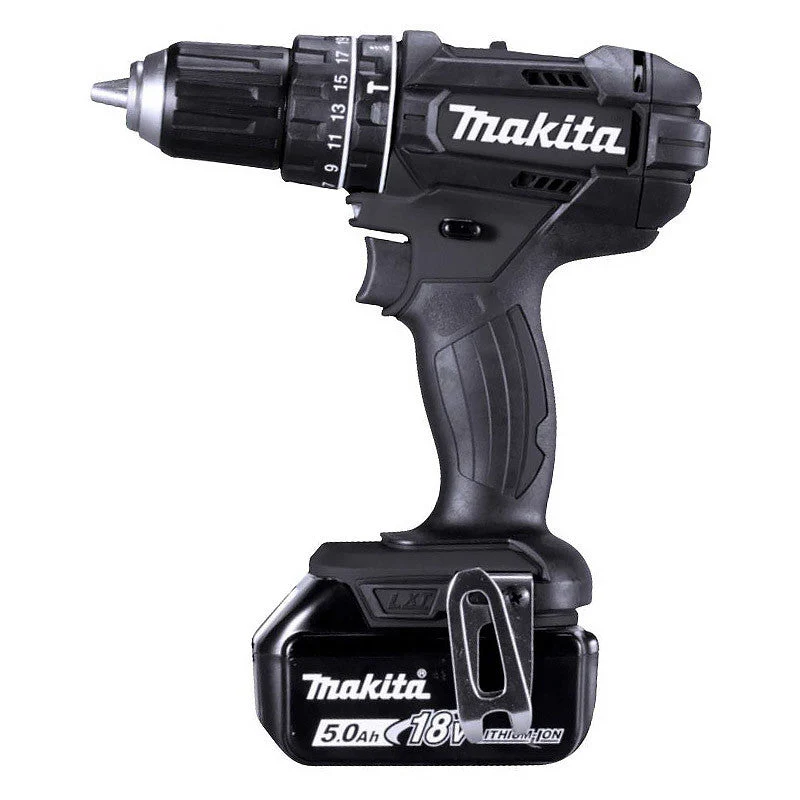 Perceuse visseuse à percussion MAKITA DHP482RTEB (2 x 5,0 Ah) - Image 2
