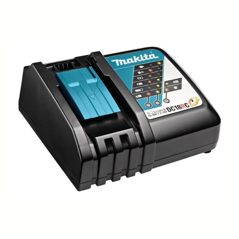 Perceuse visseuse à percussion MAKITA DHP486RTJ 18V - 2 batteries Li-ion 5 Ah + chargeur rapide + MAKPAC - Image 4