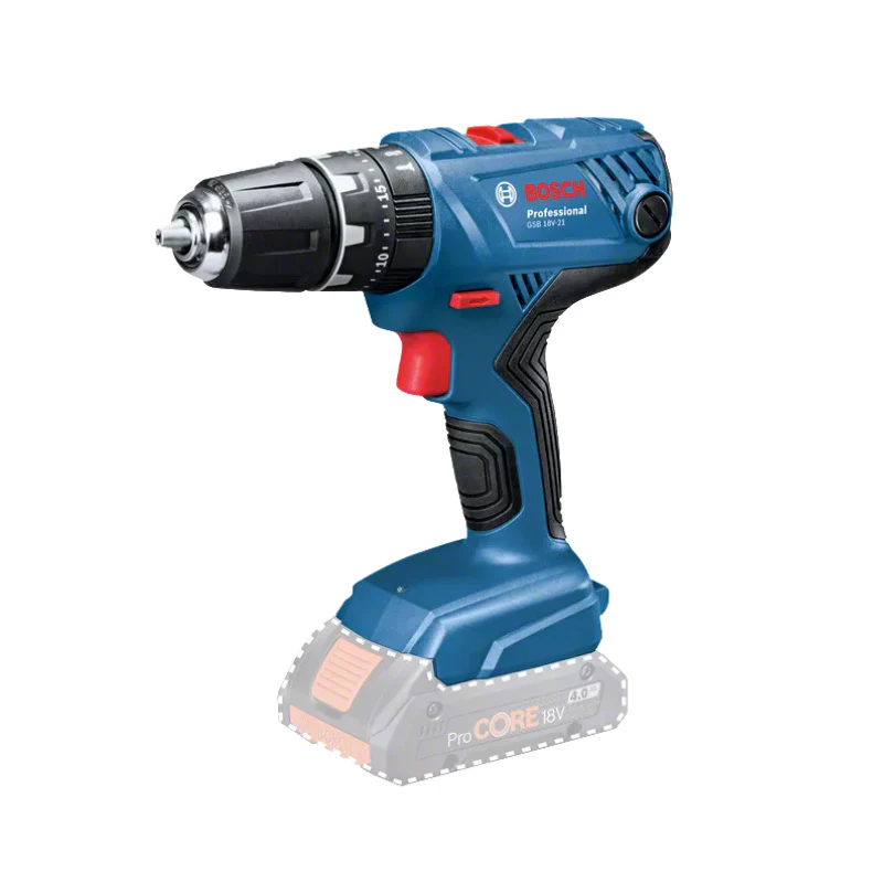 Perceuse visseuse à percussion sans fil BOSCH 06019H1108 GSB 18V-21 Professional + L-case - Image 2