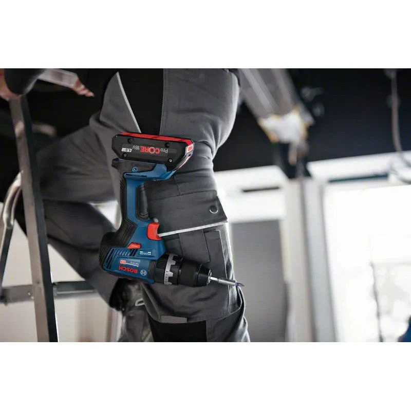 Perceuse - Visseuse à percussion sans fil BOSCH GSB 18V-55 - 06019H5303 Professionnal avec coffret - Image 4