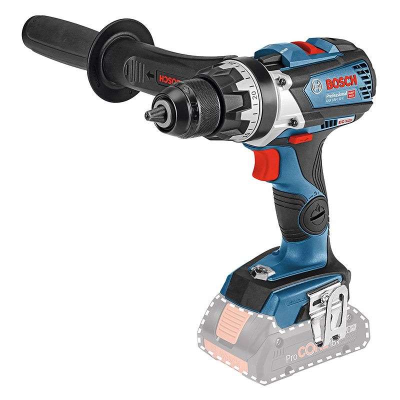 Perceuse-visseuse BOSCH 06019G0109 GSR 18V-110 C Professional (vendu sans batterie) + L-Boxx - Image 2