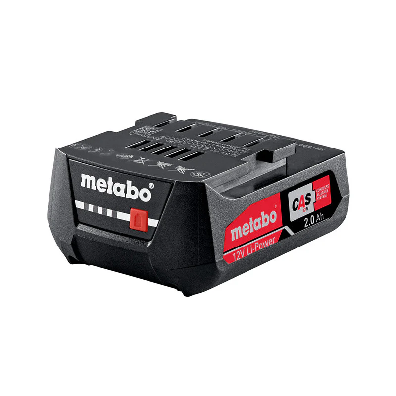Perçeuse visseuse sans fil 12V POWERMAXX BS 12 BL 2X2Ah LI-POWER - METABO - 601044500 - CHARGEUR SC 30 + METABOX 118 - Image 4