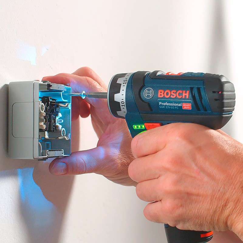 Perceuse-visseuse sans fil BOSCH 06019F6000 GSR 12V-15 FC Professional 12V Li-Ion (2x2.0Ah) - Image 8
