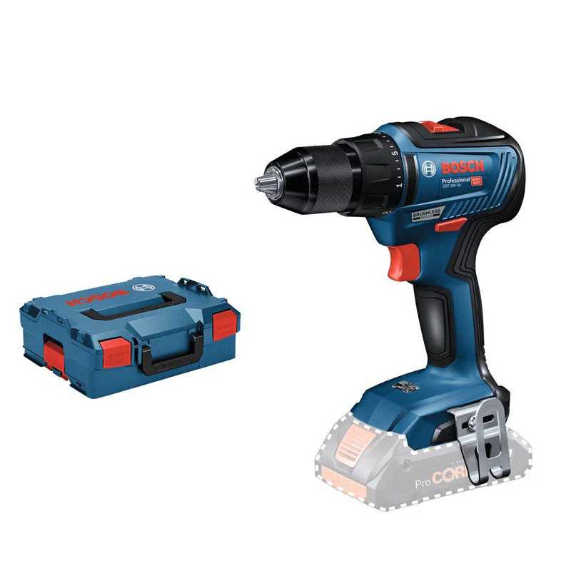 Perceuse - Visseuse sans fil BOSCH GSR 18V-55 Professionnal 06019H5203 en L-Boxx (vendu sans batterie)