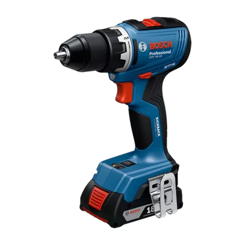 Perceuse-visseuse sans fil BOSCH GSR 18V-65 06019N3203 avec 2 batteries GBA18V 5,0Ah en L-Box - Image 2
