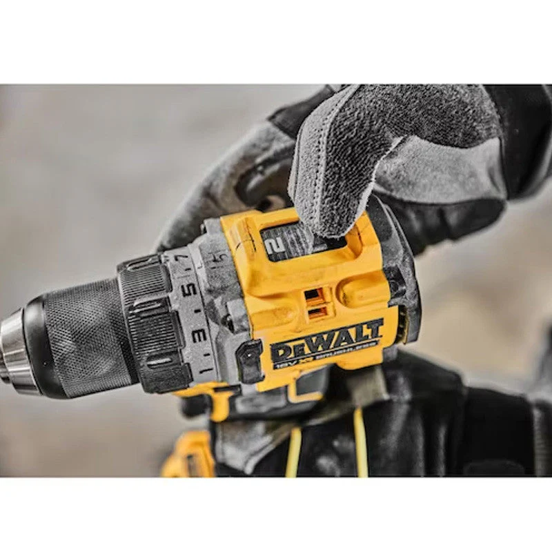 Perceuse-visseuse compacte 18V DEWALT DCD800H2T-QW avec coffret et 2 batteries 5,0 Ah POWERSTACK - Image 4