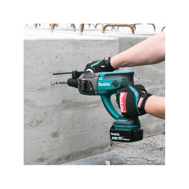 Perfo-burineur MAKITA DHR202RMJ SDS-Plus 18V Li-Ion (2x4Ah) Ø 20 mm - Image 8