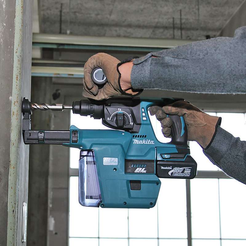 Perfo-burineur MAKITA DHR243RTJW SDS-Plus 18V Li-Ion (2x5Ah) 24 mm - Image 10
