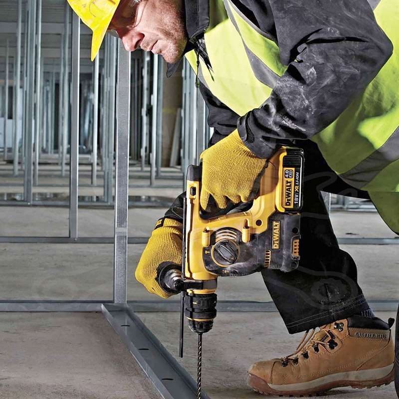 Perforateur burineur SDS-Plus 18V DEWALT DCH254M2-QW avec 2 batteries 4,0 Ah - Image 6
