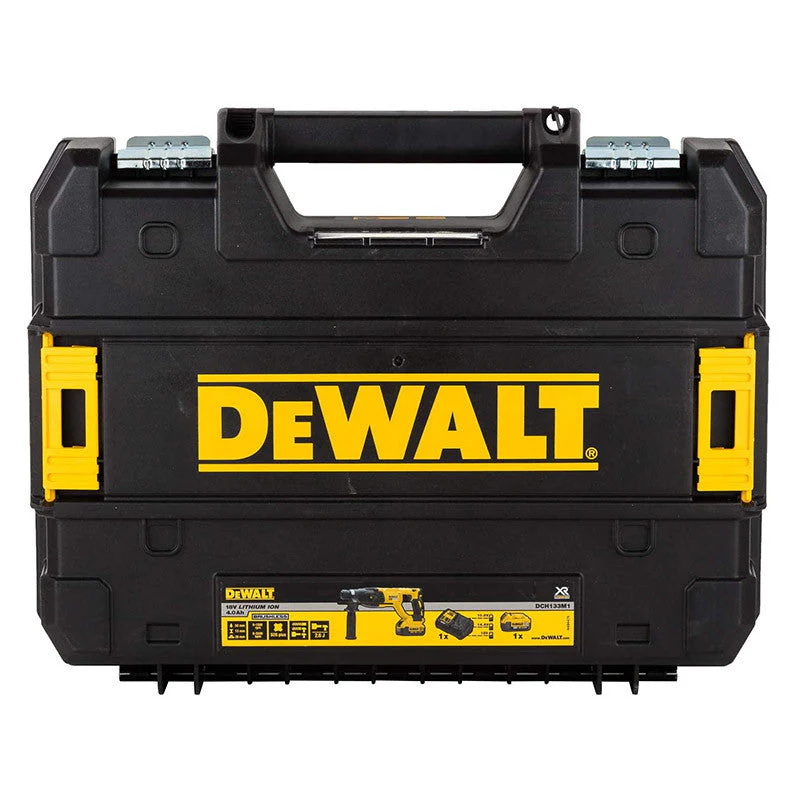Perforateur SDS-Plus 2,6J 18V DEWALT DCH133M1 avec coffret et une batterie 4,0 Ah - Image 4