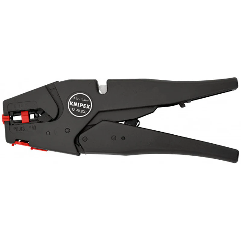 Pince à dénuder auto-ajustable 0,03 à 10 mm² - Boitier ABS - Poids faible KNIPEX - 1240200