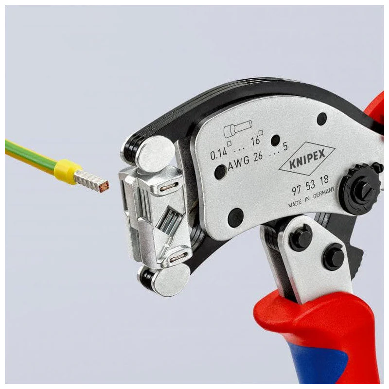 Pince à sertir auto-ajustable KNIPEX 97 53 18 240mm - Image 4