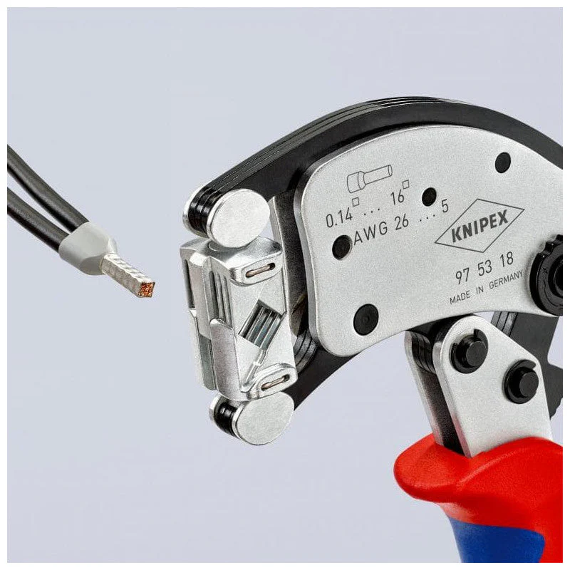 Pince à sertir auto-ajustable KNIPEX 97 53 18 240mm - Image 5