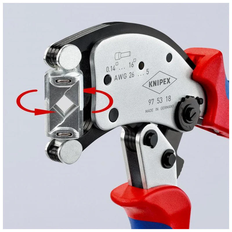 Pince à sertir auto-ajustable KNIPEX 97 53 18 240mm - Image 9