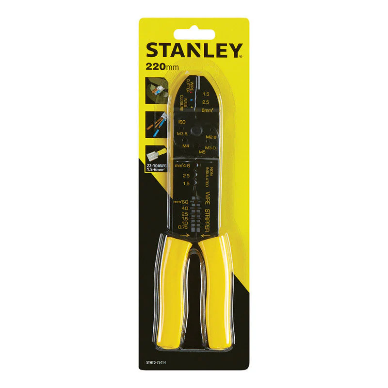 Pince à sertir les cosses STANLEY 220 mm - Image 3