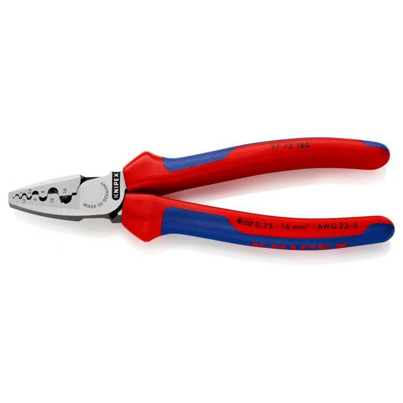 Pince à sertir manuelle KNIPEX 97 72 180 180mm - Image 3