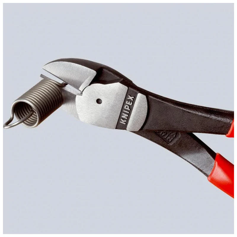 Pince coupante de côté à forte démultiplication KNIPEX 74 01 180 180mm - Image 4