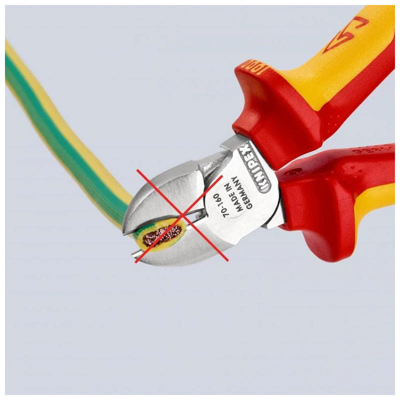 Pince coupante de côté KNIPEX 70 06 160 160mm - Image 6
