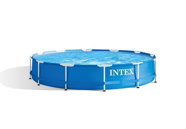 Piscine hors sol avec filtre - Ronde - 3,66x0,76m