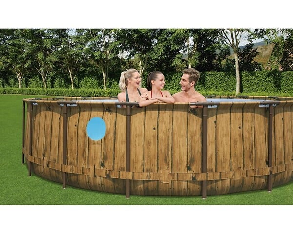 Piscine tubulaire Power Steel - Ronde - D549xH122cm - Image 3