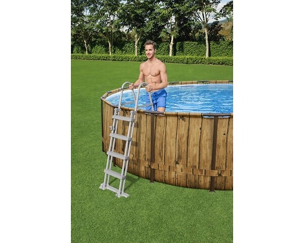 Piscine tubulaire Power Steel - Ronde - D549xH122cm - Image 4