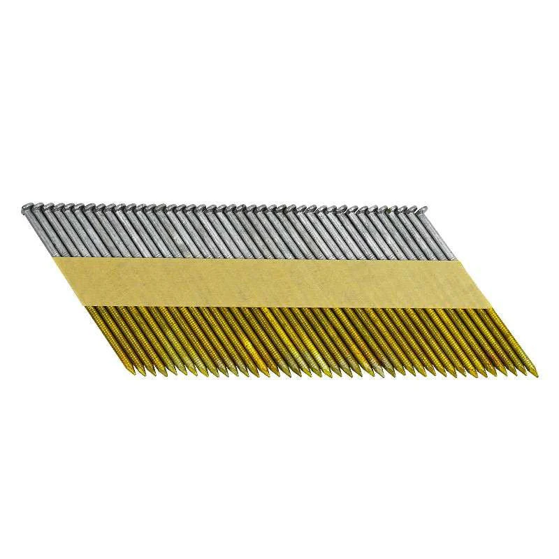 Pointes en Bande DH 34° NORFIX Papier ZN 13µ Annelée