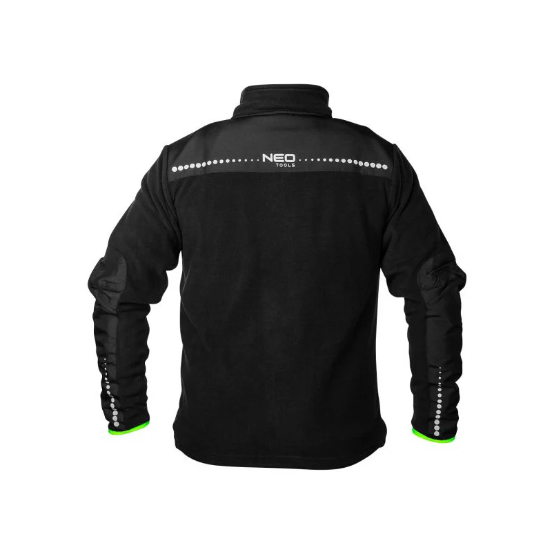 Polaire de travail noir NEOTOOLS - PREMIUM - 81-507 - renforts en Cordura - Image 2