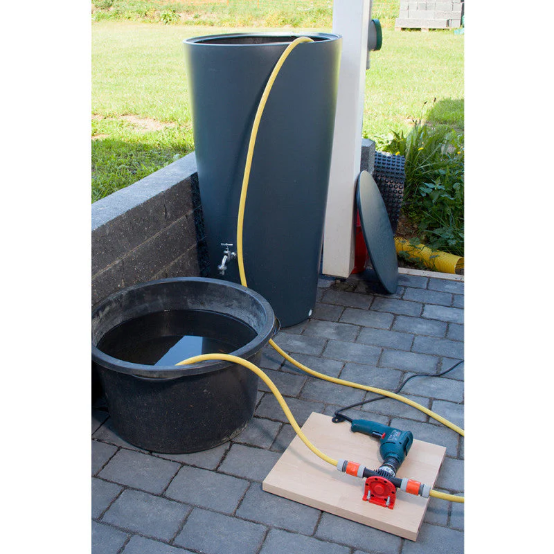 Pompe pour perceuse WOLFCRAFT 2207000 débit 3000 litres/h - queue - Ø8 mm - Image 2