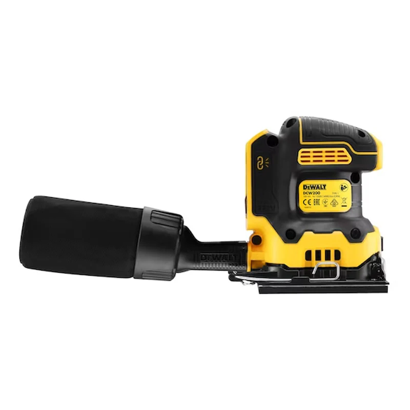 Ponceuse 1/4 de feuille DEWALT DCW200NT-XJ XR 18V Brushless, sans batterie ni chargeur - Image 3