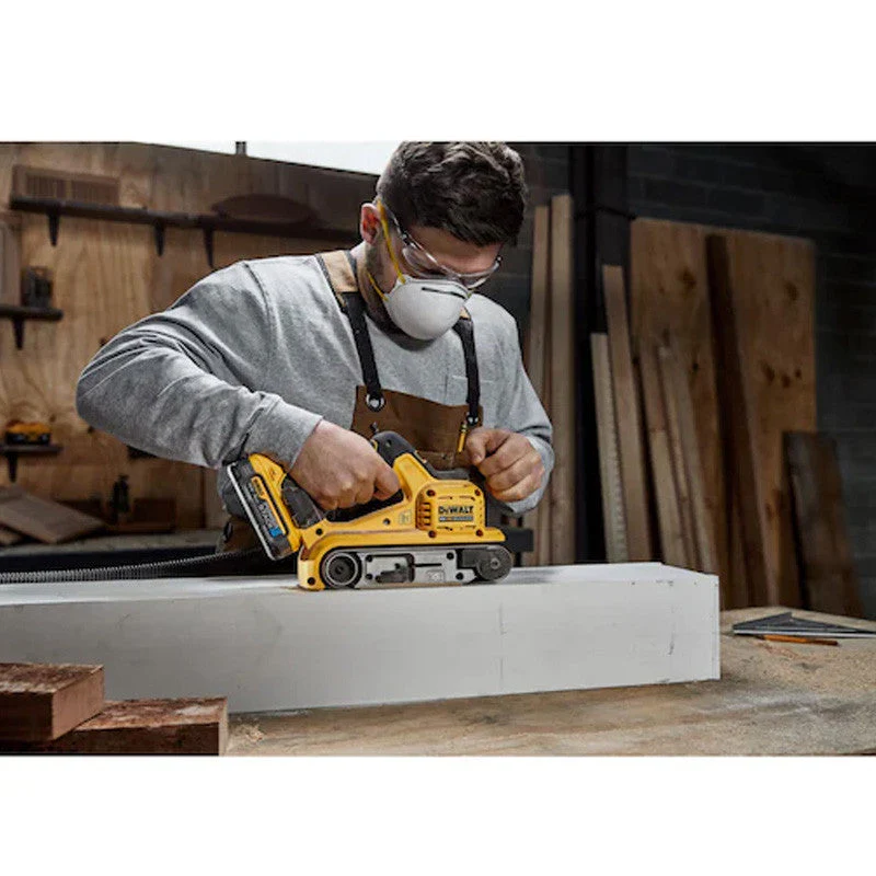 Ponceuse à bande 75 x 533 mm 18V DEWALT DCW220NT-XJ XR Brushless avec coffret - Image 6