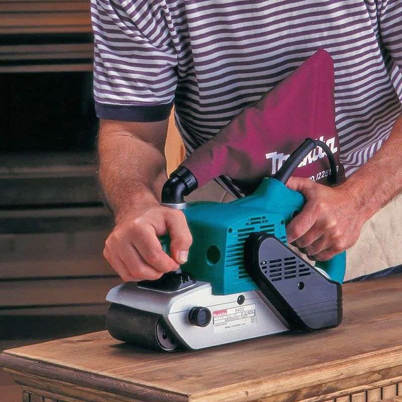 Ponceuse à bande MAKITA 9403J 1200W (100 x 610 mm) - Image 5