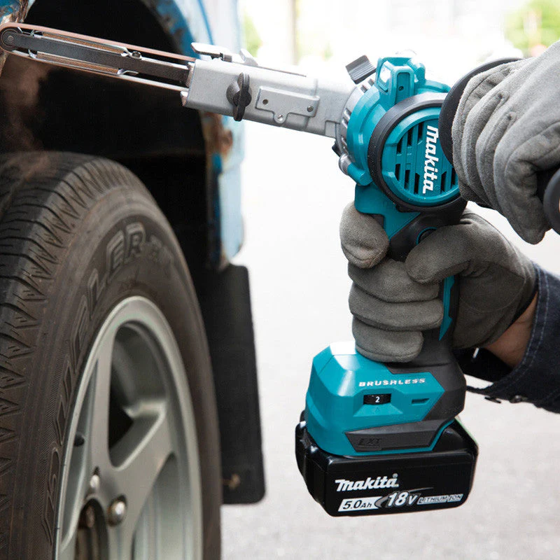 Ponceuse à bande MAKITA DBS180RTJ 18V Li-ion 5 Ah 9 x 533 MM - Image 6