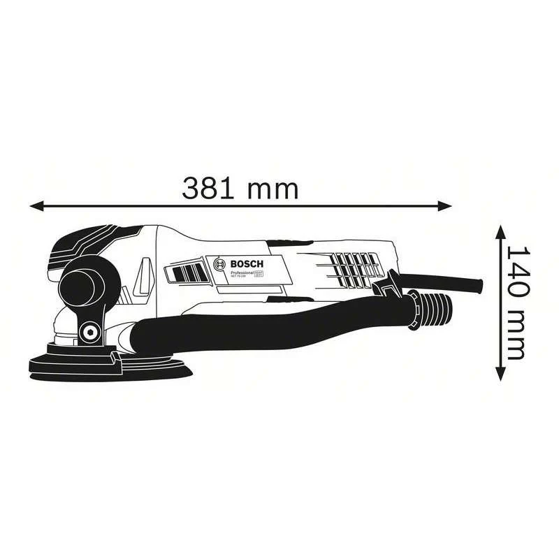 Ponceuse excentrique  BOSCH GET 75-150 Professional 750W Ø 150mm - Image 5