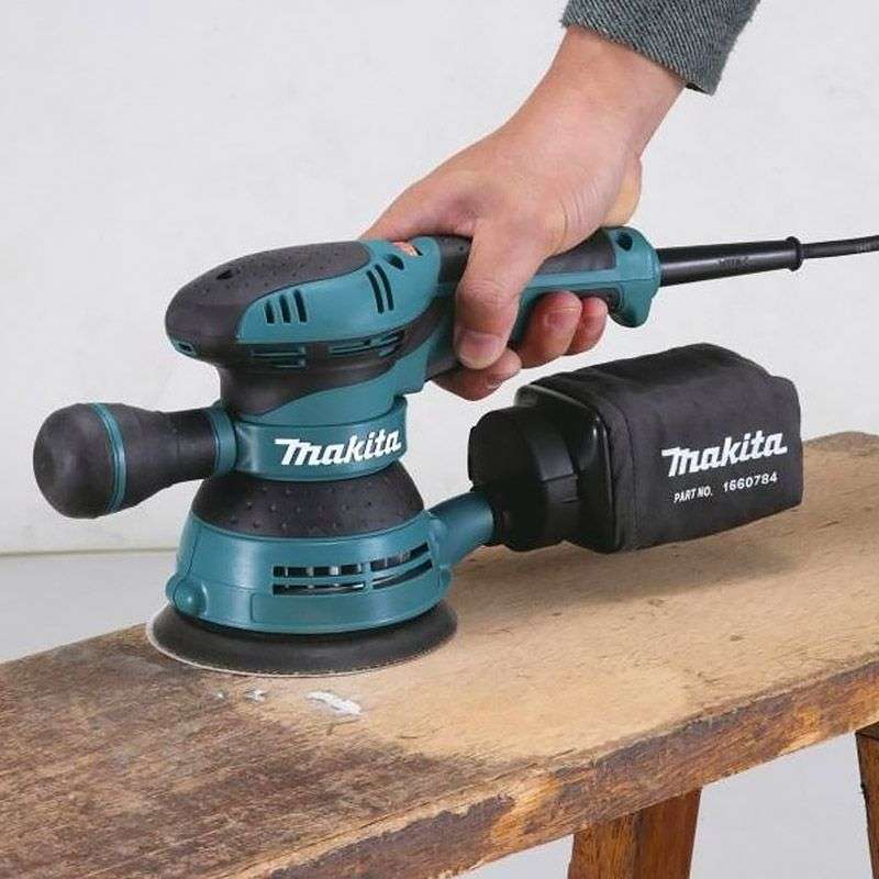Ponceuse excentrique MAKITA BO5041J 300W Ø 125mm - Image 7